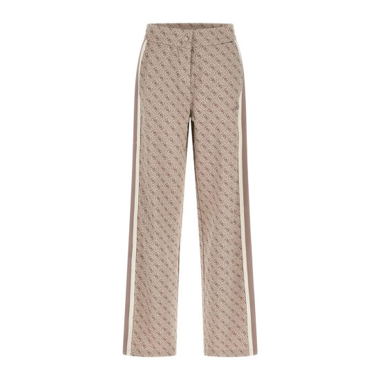 Guess Γυναικείο παντελόνι 4G Jacquard Straight Leg Pants